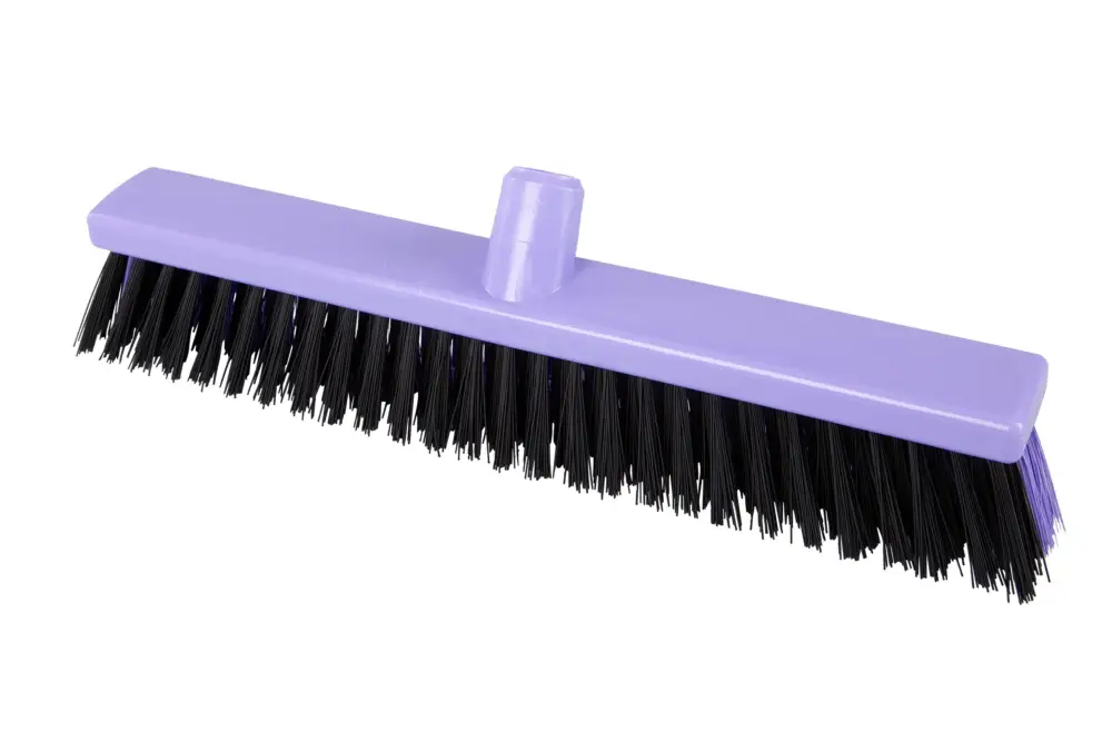 Exclusieve Aanbieding FBK HCS kleurcode HACCP Combi veger 400 x 50 mm, vezel hard en zacht , 21176