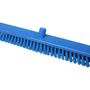 Gratis Retour FBK Hoogwaardige kleurcode HACCP Polyester hygiënische kunststof medium bezem 600 x 60 mm 27156