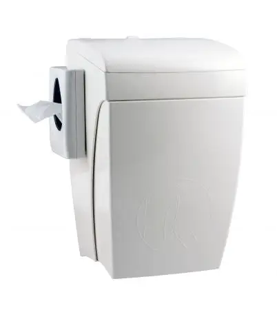 5667 - Damehygiënebak 8 liter met kniebediening, PQHBS Express Levering