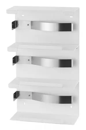 Goedkoop 8499 - MediQo-line Handschoendispenser trio wit