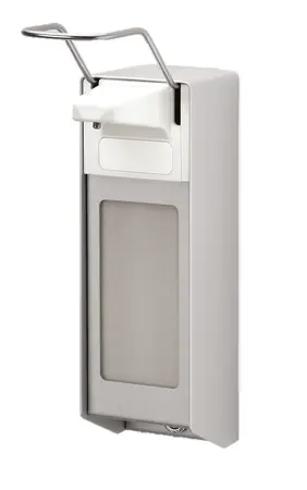 MediQo-line Garagezeepdispenser 1000 ml aluminium - artikel 8300 Nu Kopen