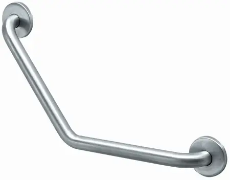 Hete Deal MediQo-line Angled bar RVS met hoek van 130