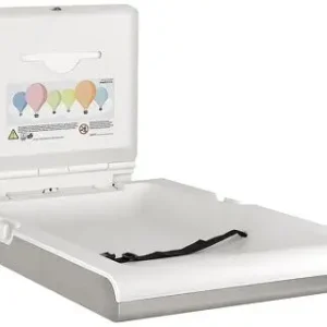 14316 - Mediclinics - Babyverschoontafel verticaal RVS Nieuw