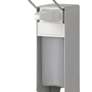 Uitverkoop MediQo-line Zeep- & desinfectiemiddeldispenser 1000ml LB aluminium - ingo-man versie