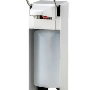 MediQo-line Zeep- & desinfectiemiddeldispenser 500 ml LB aluminium Nieuw