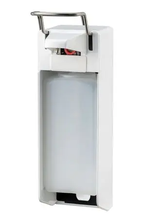Weekendaanbieding MediQo-line Zeep- & desinfectiemiddeldispenser 1000 ml KB wit