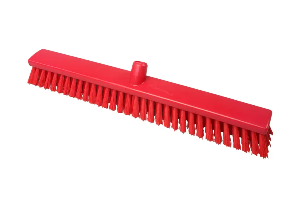 Exclusieve Aanbieding FBK Hoogwaardige kleurcode HACCP Polyester hygiënische kunststof medium bezem 600 x 60 mm 27156