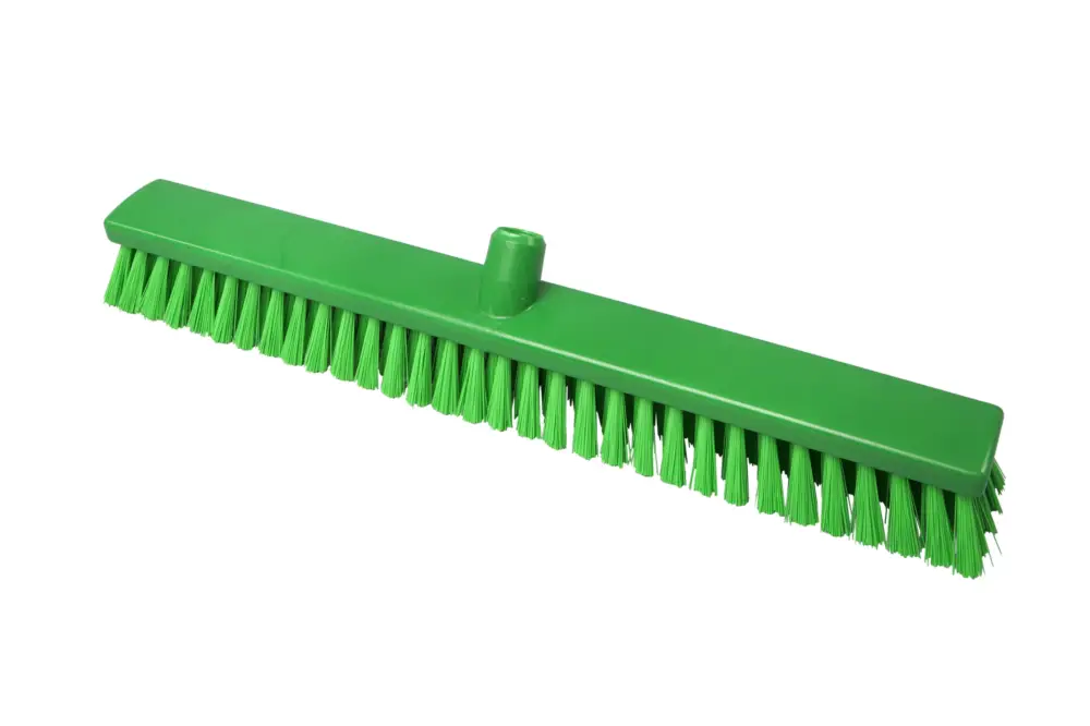 FBK Hoogwaardige kleurcode HACCP Polyester hygiënische kunststof medium bezem 600 x 60 mm 27156 Direct Beschikbaar