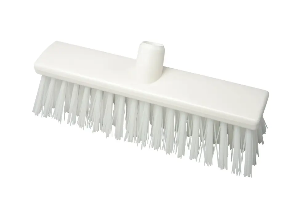 FBK Hoogwaardige kleurcode HACCP Polyester hygiënische kunststof extra harde bezem 300 x 60 mm, 23187 Tijdelijk Beschikbaar