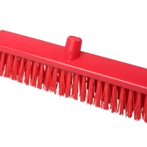 Beperkte Voorraad FBK Hoogwaardige kleurcode HACCP Polyester hygiënische kunststof extra harde bezem 400 x 60 mm, 25187