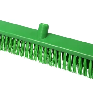 FBK Hoogwaardige kleurcode HACCP Polyester hygiënische kunststof extra harde bezem 400 x 60 mm, 25187 Laatste Kans