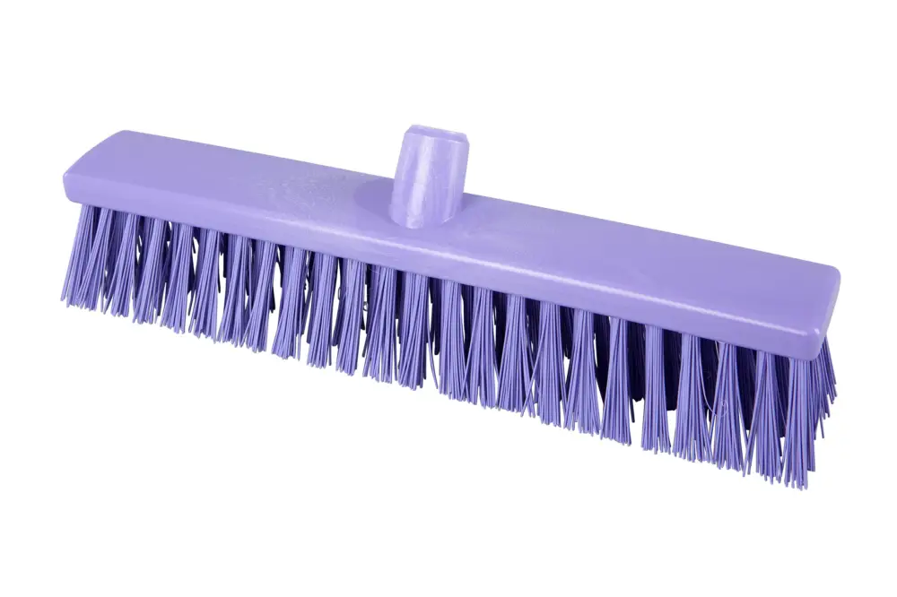 Superprijs FBK Hoogwaardige kleurcode HACCP Polyester hygiënische kunststof extra harde bezem 400 x 60 mm, 25187