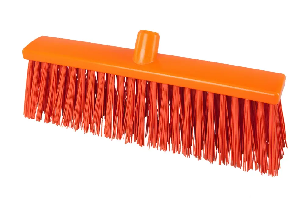 FBK Hoogwaardige kleurcode HACCP Polyester hygiënische kunststof harde bezem 400 x 60 mm, 25190 Superprijs