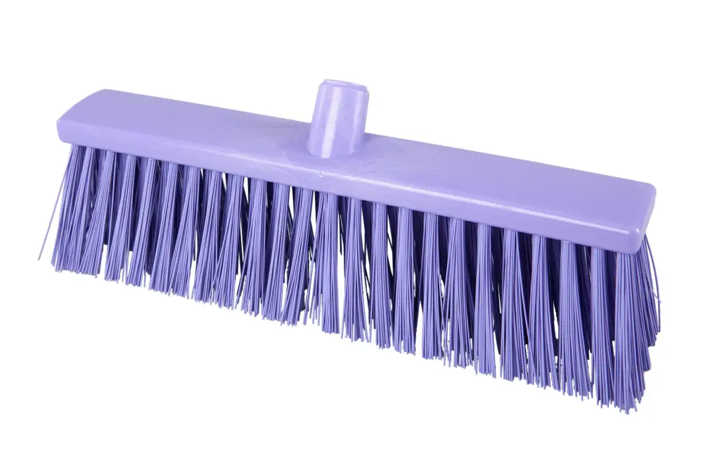 FBK Hoogwaardige kleurcode HACCP Polyester hygiënische kunststof harde bezem 400 x 60 mm, 25190 Korting