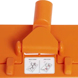 FBK Vloerpadhouder hoogwaardige kleurcode HACCP hygiënische kunststof vloerpadhouder 230 x 100 mm, 27101 Premium