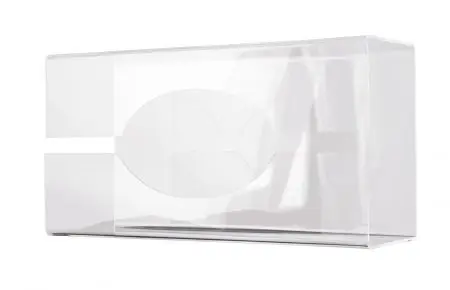 61198 - MediQo-line Handschoendispenser transparant groot Direct Verzonden