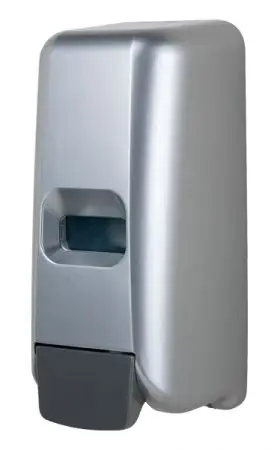 Flitsaanbieding MediQo-line Foamzeepdispenser kunststof RVS look