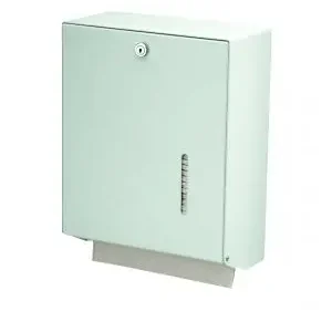 8180 - MediQo-line Vouwhanddoekdispenser wit groot Weekendaanbieding