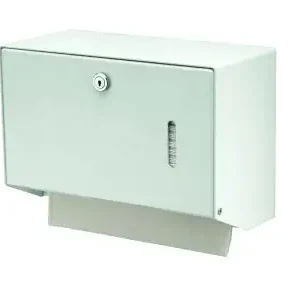 Beperkte Voorraad 8165 - MediQo-line vouwhanddoekdispenser wit klein