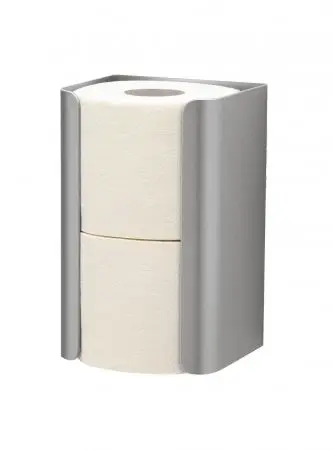 Actieprijs 8419 - MediQo-line Reserve Toiletrolhouder duo RVS