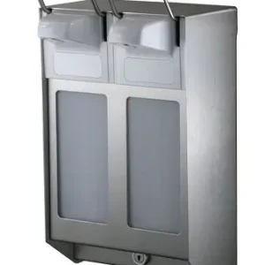 Aanbieding MediQo-line DUO Zeep- & desinfectiemiddeldispenser 500 ml KB RVS - artikel 8310