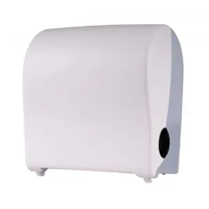 Op = Op 14160 - PlastiQline Handdoekroldispenser kunststof wit - Artikel 14160