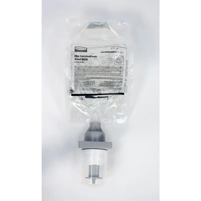Uitverkoop FN387 - Rubbermaid Flex ongeparfumeerde antibacteriële handzeep schuim 500ml (5 stuks)
