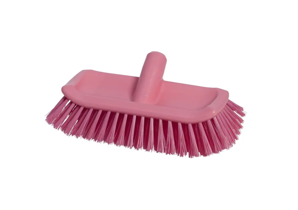 Gereduceerde Prijs FBK HCS hoek kleurcode schrobber 285 x 130 mm, hard, Roze 20155