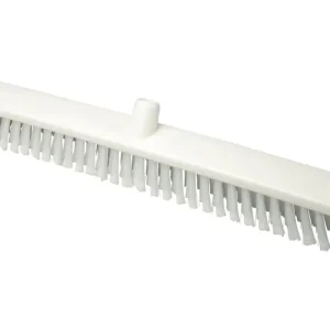 FBK hoogwaardige kleurcode HACCP hygiënische veger 600 x 60 mm, soft , Wit 27106 Premium