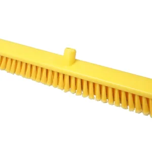 Weekendaanbieding FBK hoogwaardige kleurcode HACCP hygiënische veger 600 x 60 mm, soft , Geel 27106