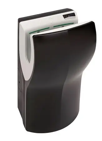 PlastiQline 2020 handendroger hands-in zwart automatisch PQ14AZ Op = Op