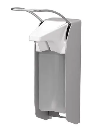 21416000 - MediQo-line Zeep- & desinfectiemiddeldispenser 500 ml LB aluminium - ingo-man plus versie Nu Kopen