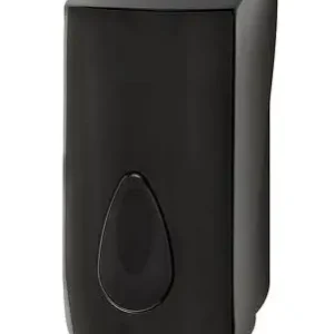 Dagaanbieding 3367 - PlastiQline2020 foamzeepdispenser 900 ml kunststof zwart navulbaar
