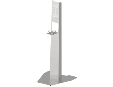 13096 - MediQo-line RVS desinfectiezuil voor diverse dispensers Hoge Kwaliteit