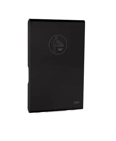 14317 - Mediclinics - Babyverschoontafel verticaal zwart Koop Online