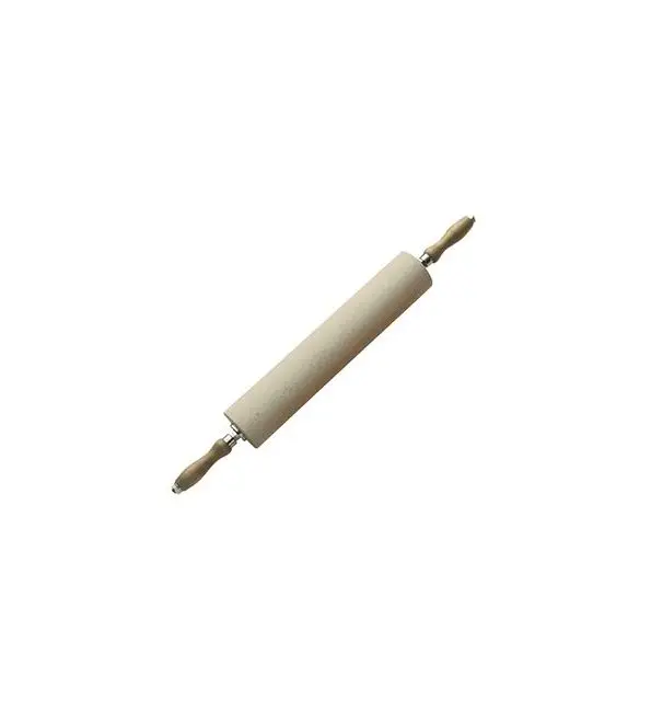 Op = Op Matfer Deegrol met handvaten hout Ø8x30cm