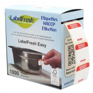 Direct Beschikbaar Labelfresh Easy 1000 etiketten (woensdag-mercredi)