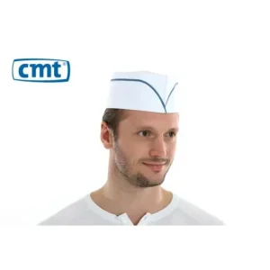 Beste Prijs CMT Fourage muts papier blauw gestreept - 100 stuks