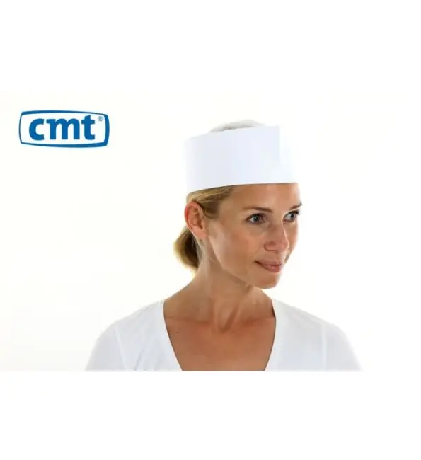 CMT Non woven Muts vicose wit | 100 stuks Lage Prijs