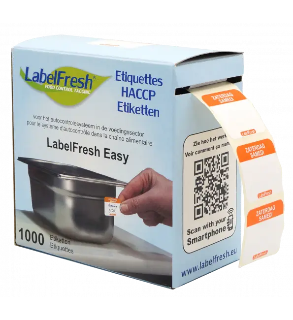 Exclusieve Aanbieding Labelfresh Easy 1000 etiketten (zaterdag-samedi)