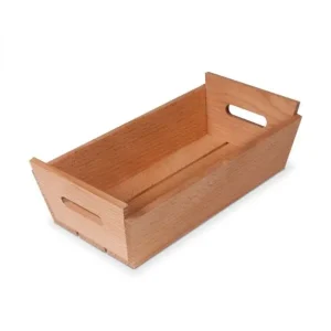 Voordeelprijs SupremInox Houten box met handvat 23x13x7cm