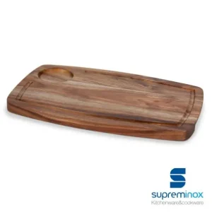 SupremInox Snijplank acaciahout 34x22x7cm Laatste Versie