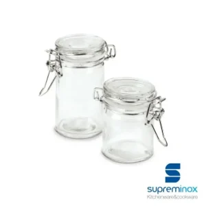 Gecertificeerd SupremInox Mini glazen bokaal hermetisch 50ml