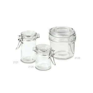 Flitsaanbieding SupremInox Glazen bokaal hermetisch 230ml
