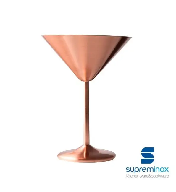 Betrouwbaar SupremInox Martini beker vintage koper 250ml