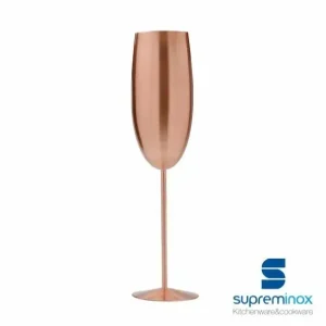 SupremInox Champagnebeker vintage koper 275ml Weekendaanbieding