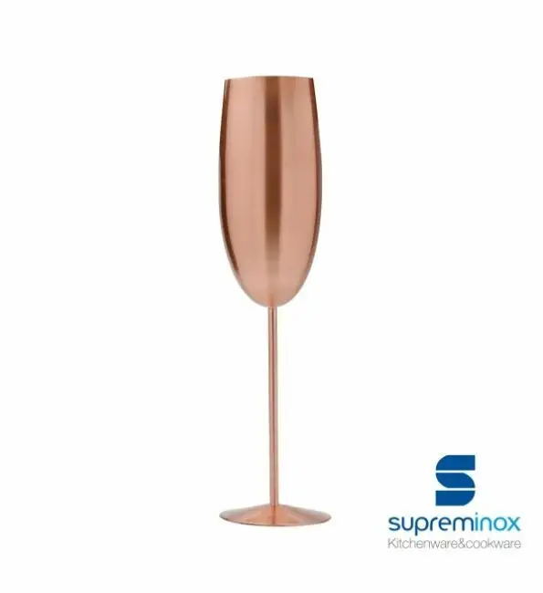 SupremInox Champagnebeker vintage koper 275ml Weekendaanbieding