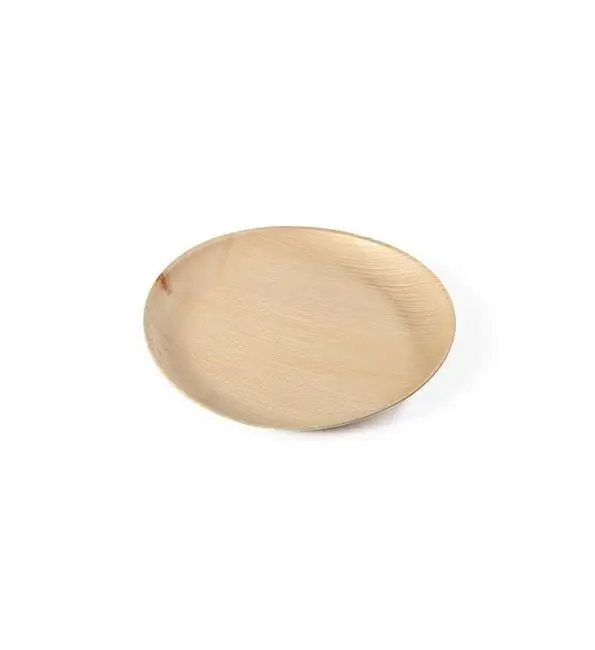 Sier Palm Bord rond Ø120mm | 20 stuks Seizoensaanbieding