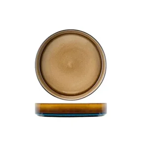 C&T Quintana Amber Diep Bord Ø23xH4,3cm Goedkoop