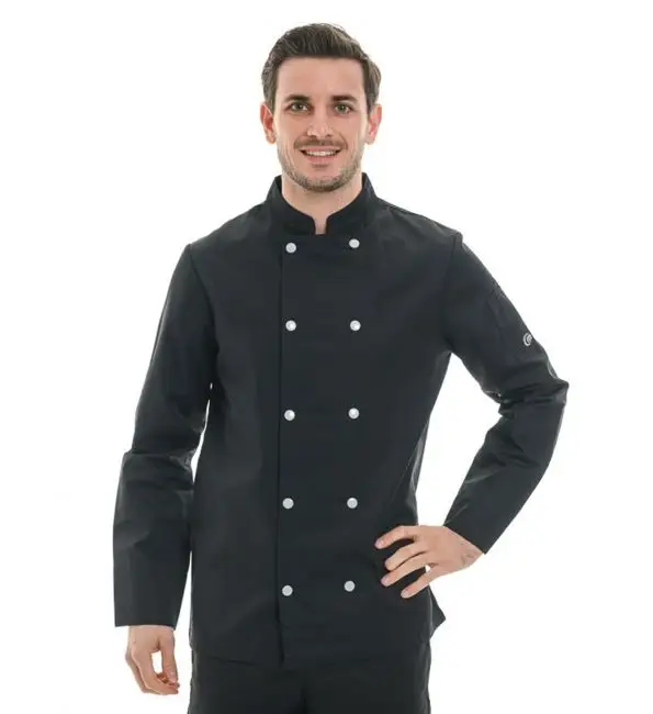 Aanbieding Molinel Koksvest Blake lange mouwen zwart - maat M